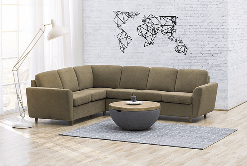 Norse Hjørnesofa 260x205cm | Brego tekstil