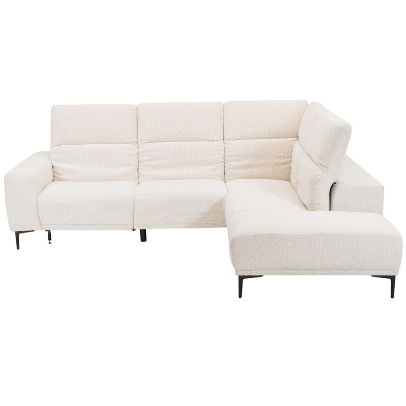 Avanti Lux hjørnesofa med elektrisk recliner og åpen ende 265X228cm