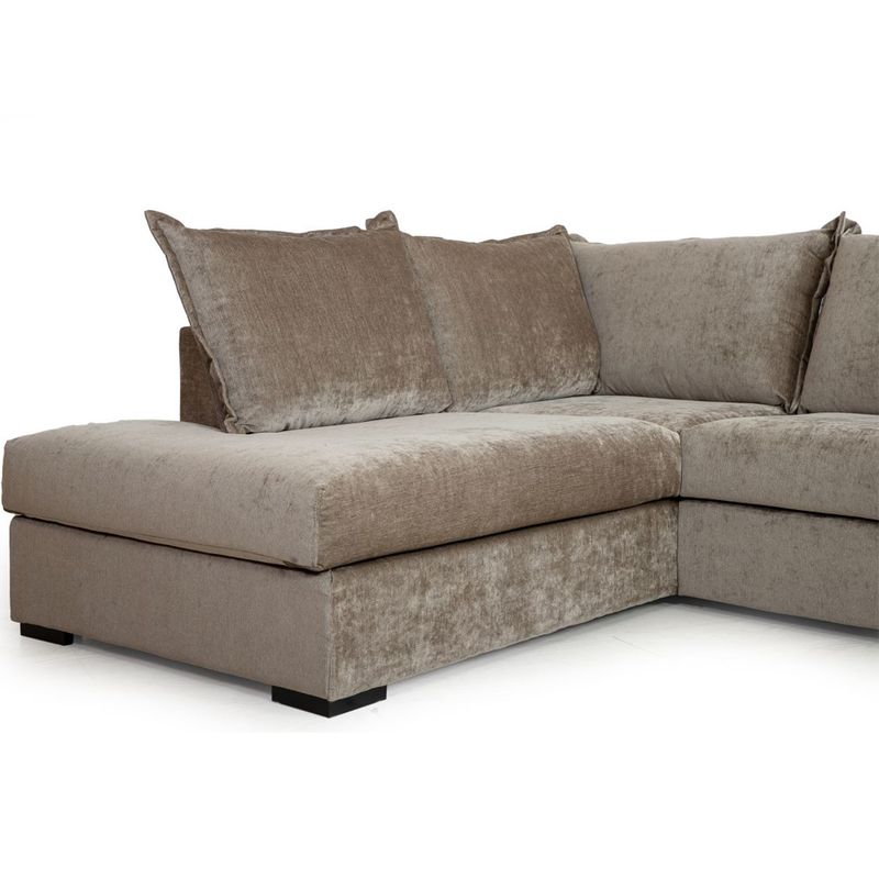 Chill Oppsett 2 Hjørnesofa m/ åpen ende Eros Velur 300x215