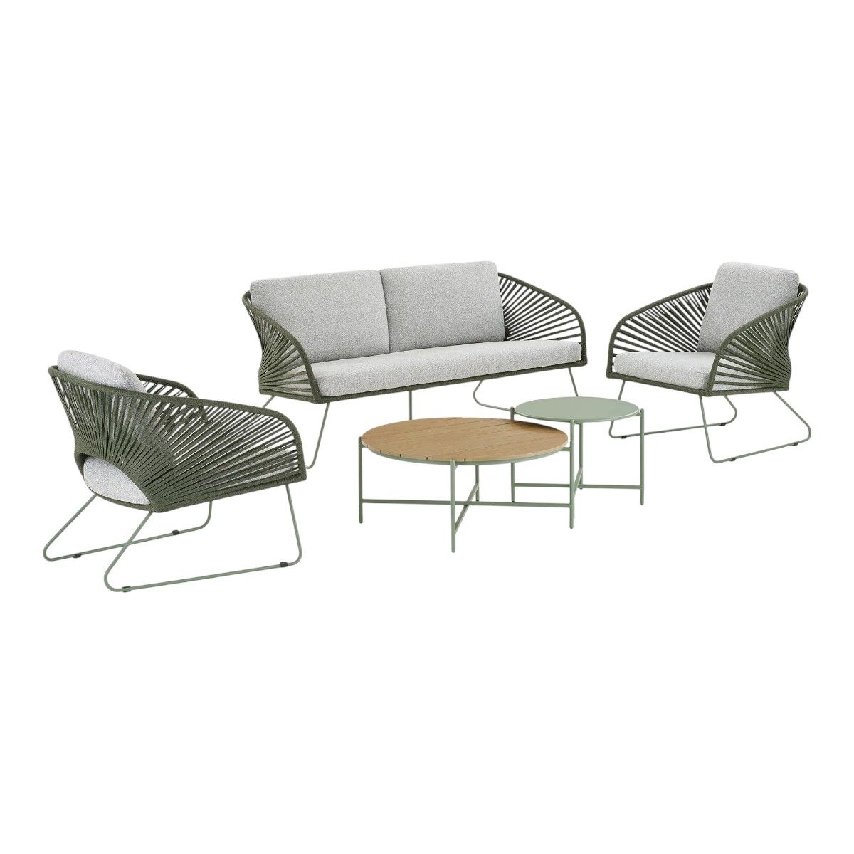 Novella loungesett 2+1+1 - Utesofa | House Nordic