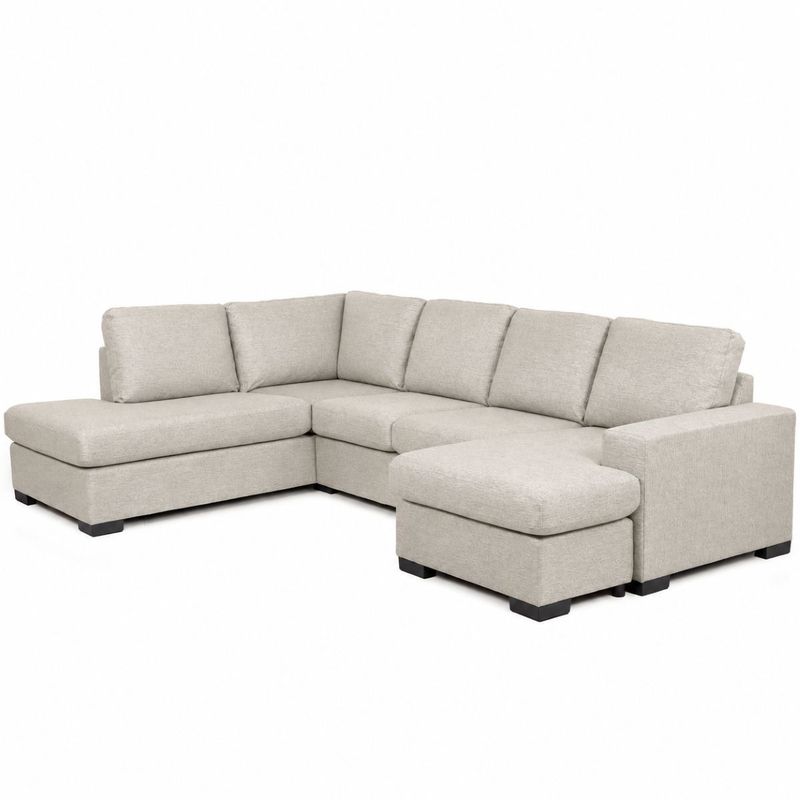 Vega U-hjørnesofa 286x200 cm | velg blant 28 farger
