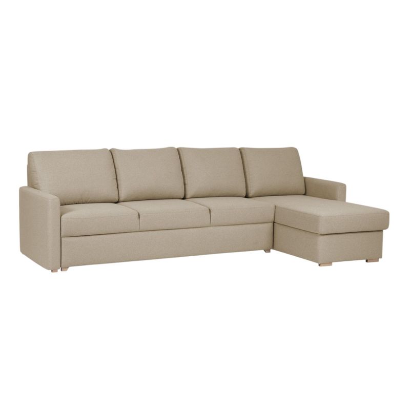 Ramona 4 seter med sjeselong sovesofa 281x159cm | Brego tekstil