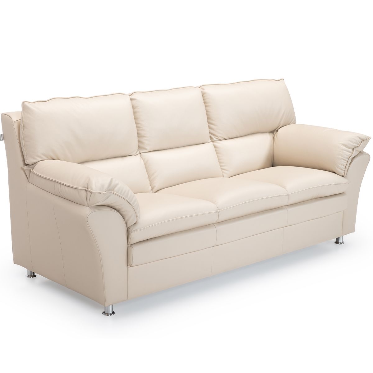 Palma 3 Seter Ekte Skinnsofa 215cm