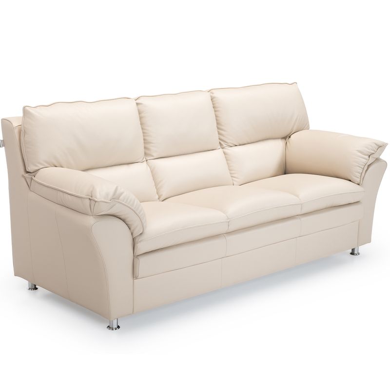 Palma 3 Seter Ekte Skinnsofa 215cm