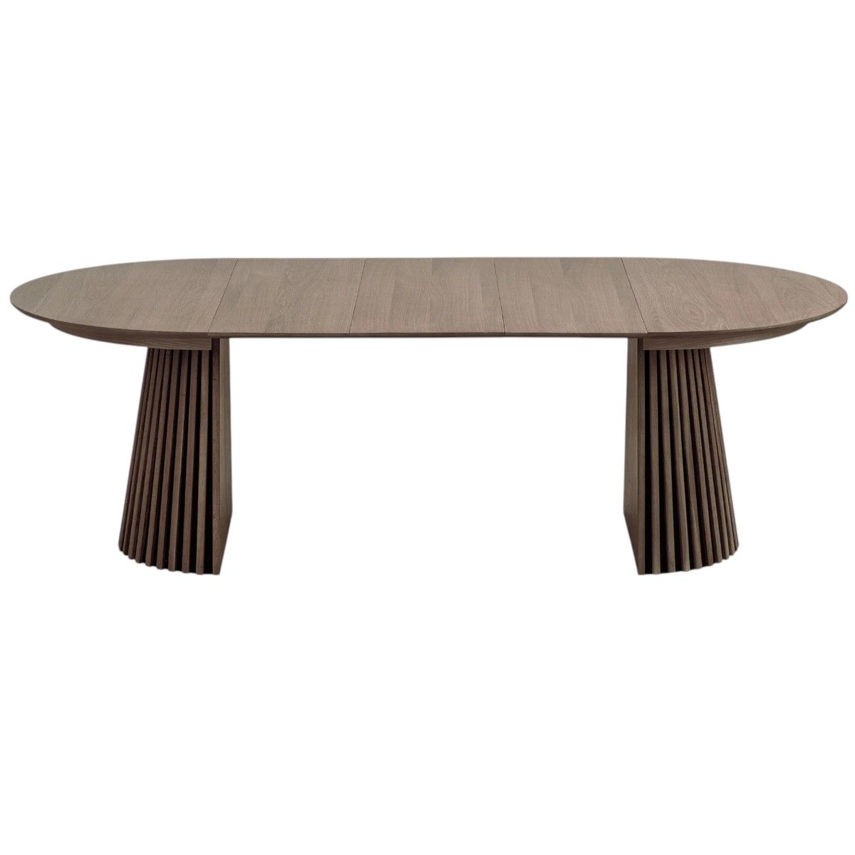 Osaka Rundt Spisebord med uttrekk Ø120–240 - Smoked Oak | House Nordic