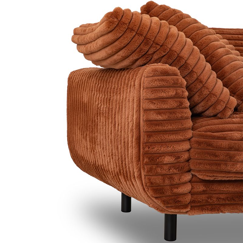Lazy 3,5 seter sofa i Vito cordfløyel 274 cm