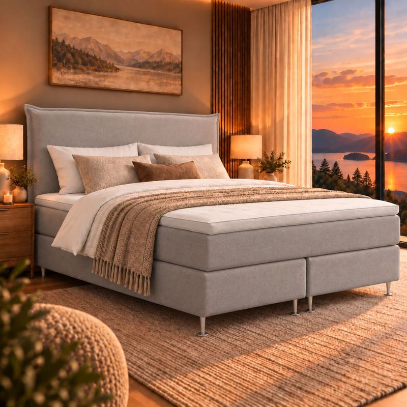 Arctic Premium Horizon 180x200 - 7-soners Kontinentalseng 