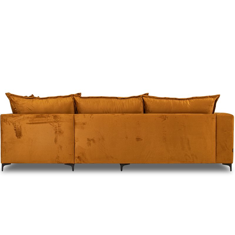 Chill Oppsett 2 Hjørnesofa Monolith velur 300x215 m/ åpen ende
