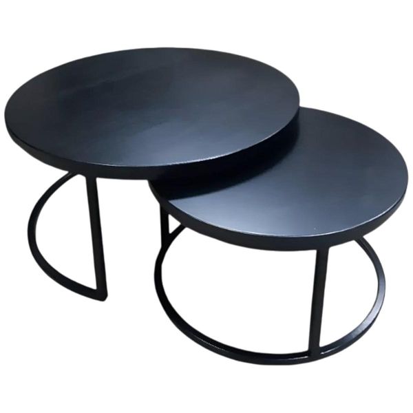 Hovedbilde Edmonton sofabord heltre massiv sortbeiset ask ...