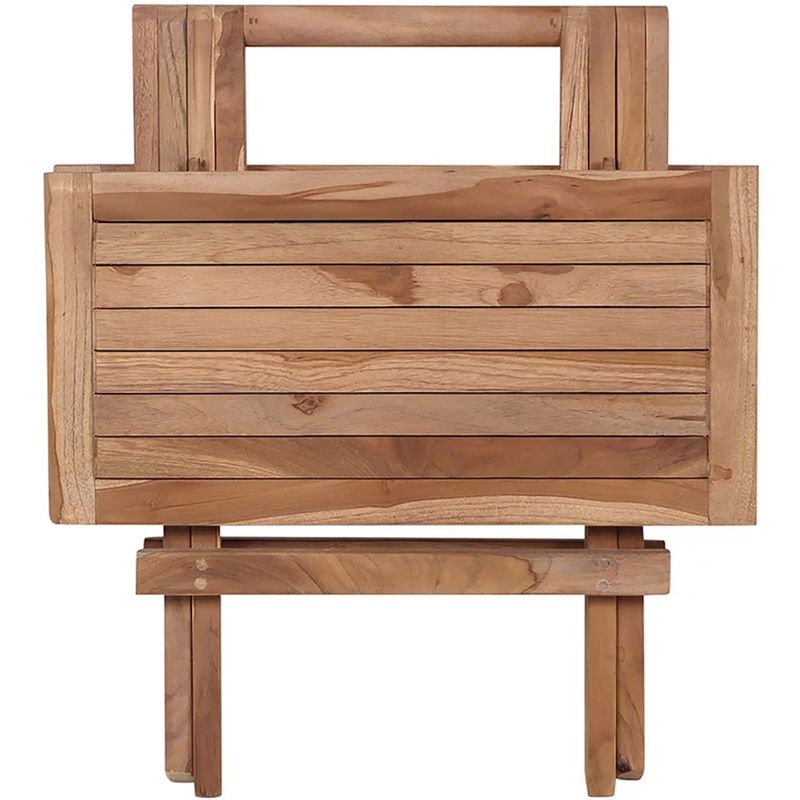 Bilbao Side Bord i Teak 50x50 | House Nordic