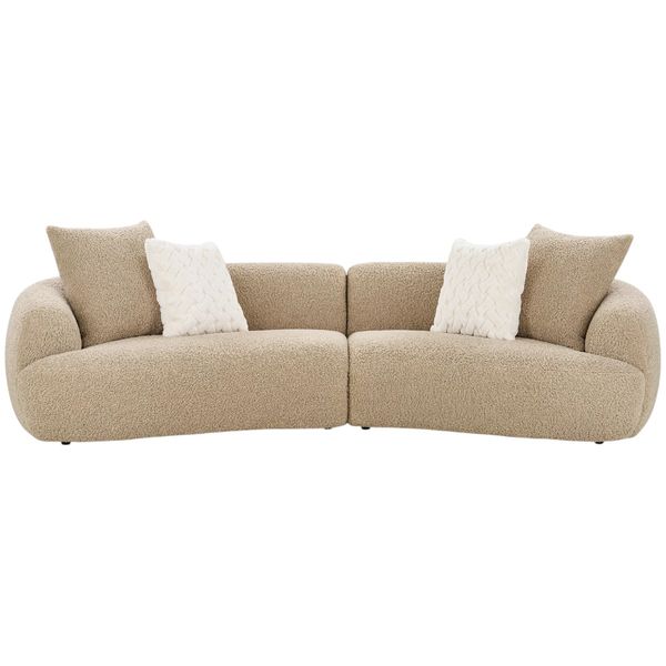 Hovedbilde Dali sofa 4-seter - light brown 302 cm | House ...