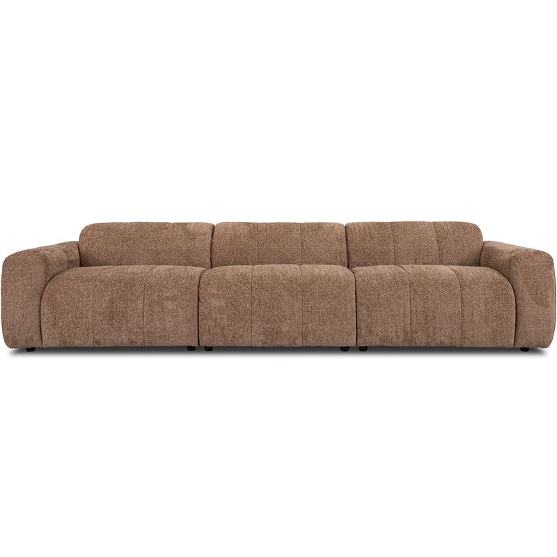 Moss 4 seter modulsofa 324 cm velg farge Raven tekstil
