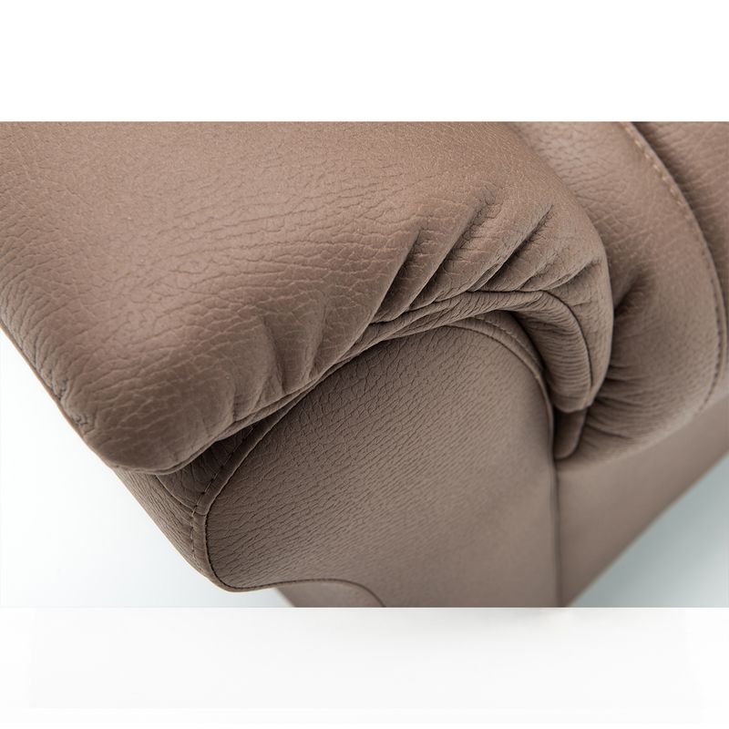 Monza Hjørnesofa i ekte skinn 272x221 Madras/Spalt
