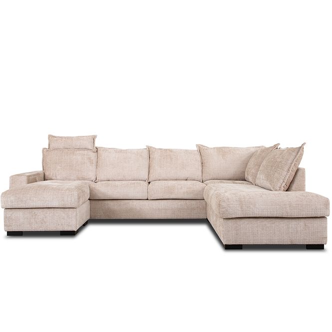 Hovedbilde Archie U-Sofa Oppsett 3 323x213cm Cremona tekstil