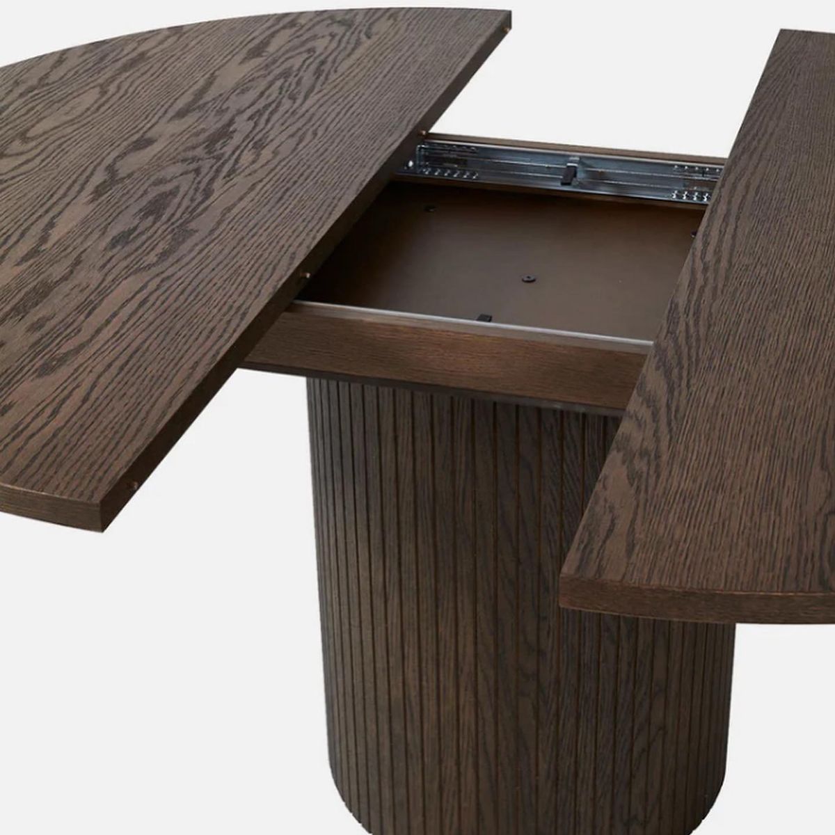 Sophisticate Spisebord 130 Mocca - velg antall ileggsplater
