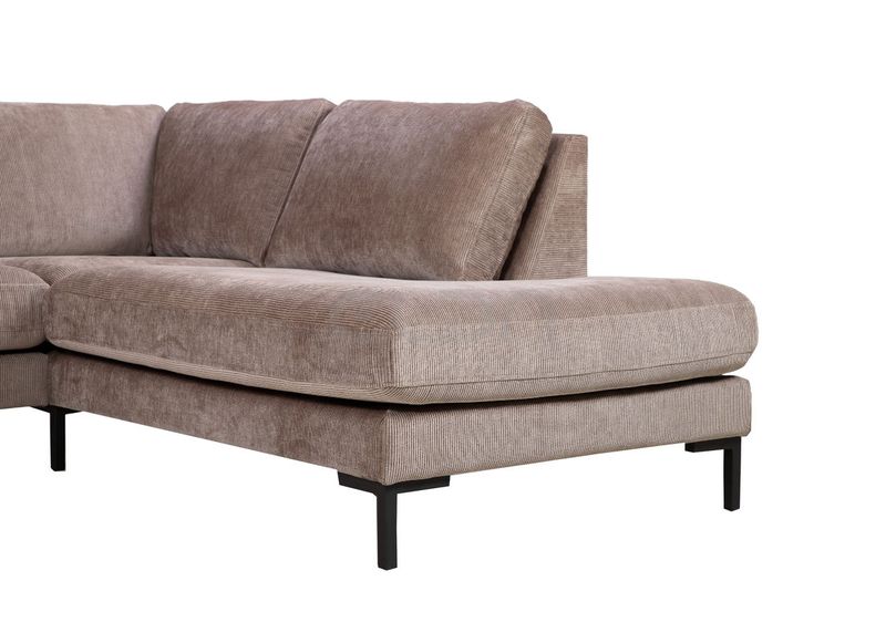 Cape Oppsett 11 hjørnesofa med åpen ende Adore Fuji 285x206