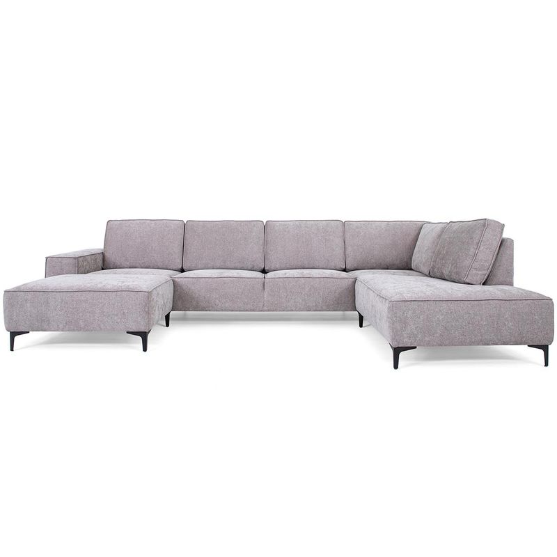 Brussel Oppsett 3 Storm Tekstil Hjørnesofa 350x214 m/ åpen ende 