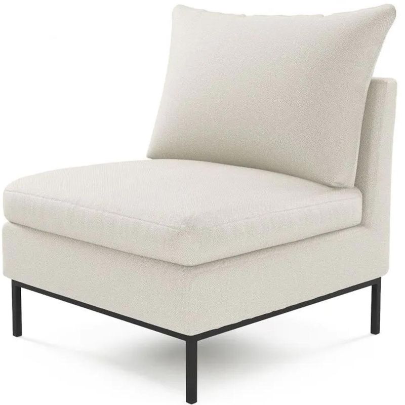Tribeca Lenestol uten amlene frame bein Bolt tekstil