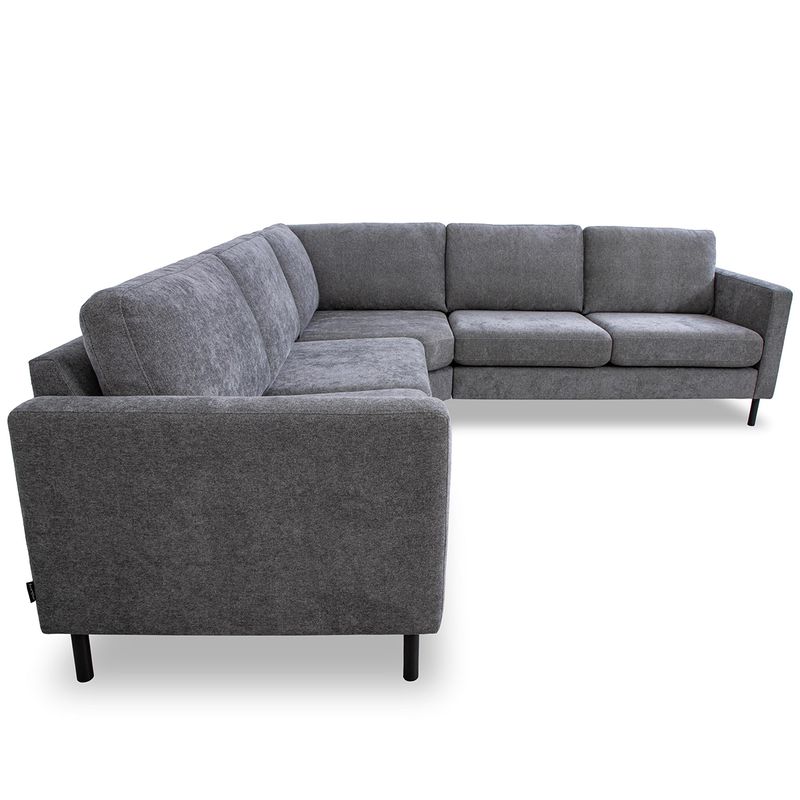 Luton Hjørnesofa C7  251x251cm Storm tekstil 