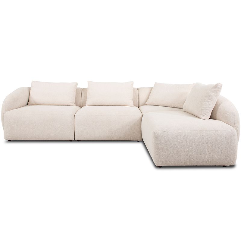 Sori hjørnesofa med åpen ende 280X210cm - Velg Storm tekstil