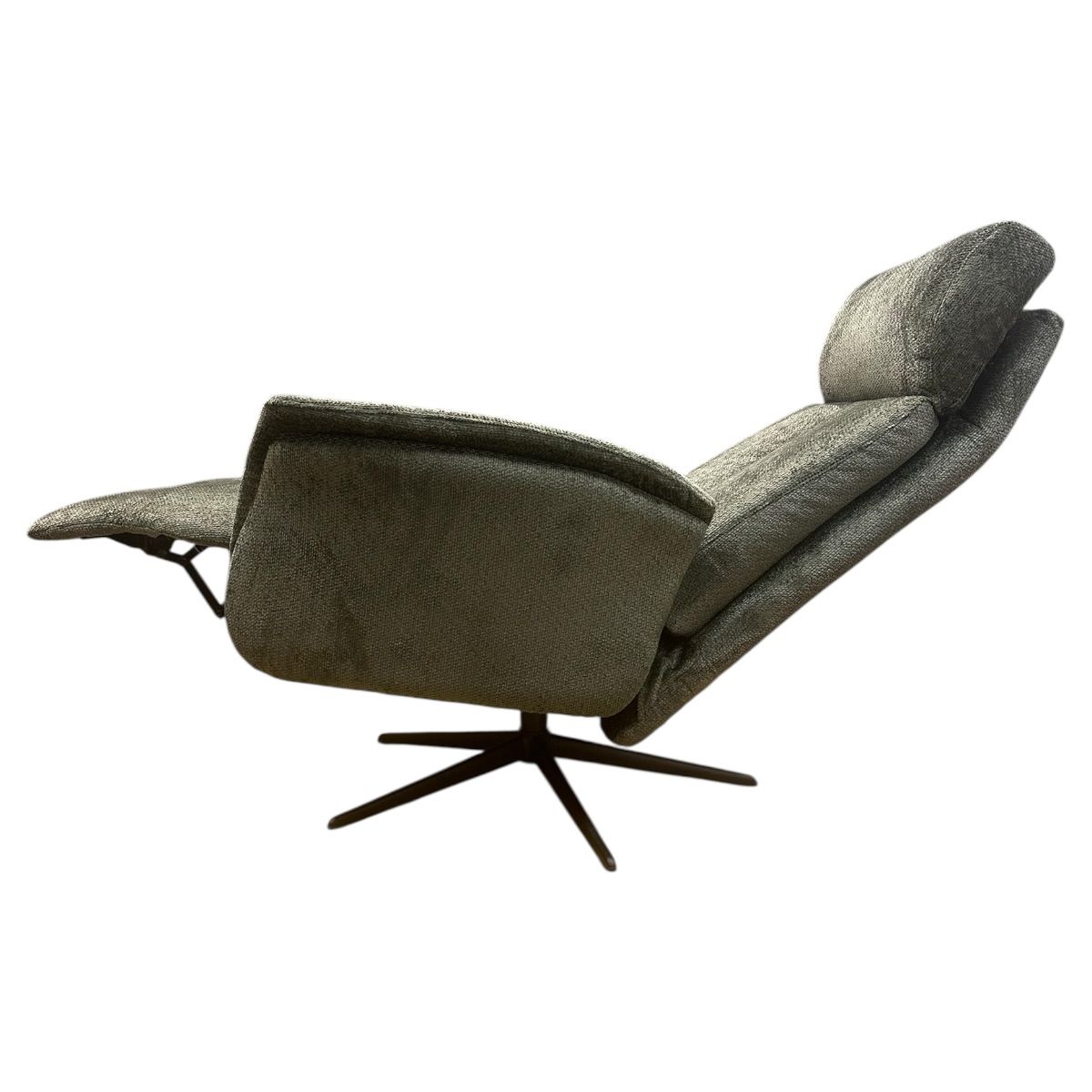 Comfort+ Recliner med integrert fothviler | Movie tekstil