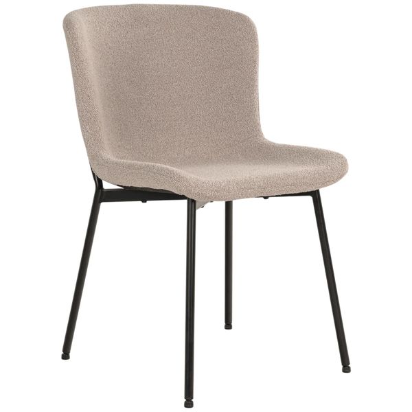 Hovedbilde Maceda spisestol bouclé – beige | House ...