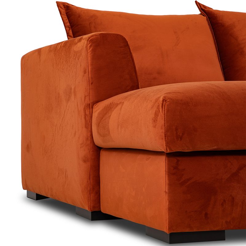 Chill U-sofa 330x215 cm - Bluvel velur