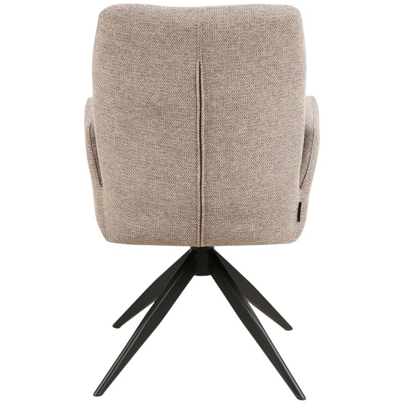 Tone spisestol m/arm og sving - Style 170 Taupe (pocketfjærer)