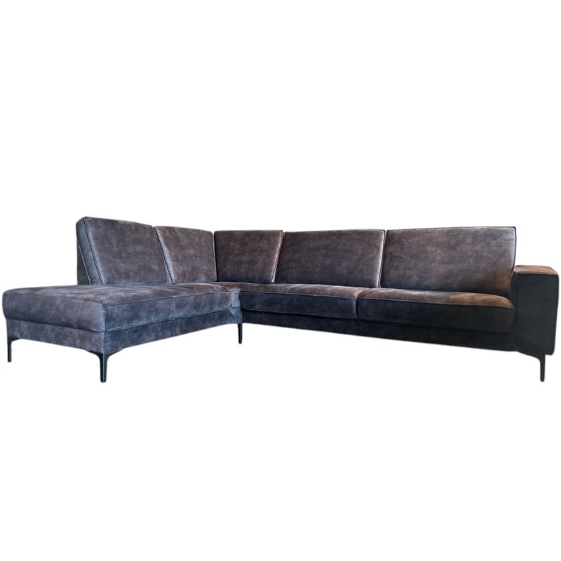 Brussel Hjørnesofa 2538 med åpen ende 294 cm x 210 cm Adore Fuji