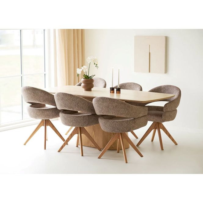 Hovedbilde Noli spisebord 200x90 cm natural - keramisk ...
