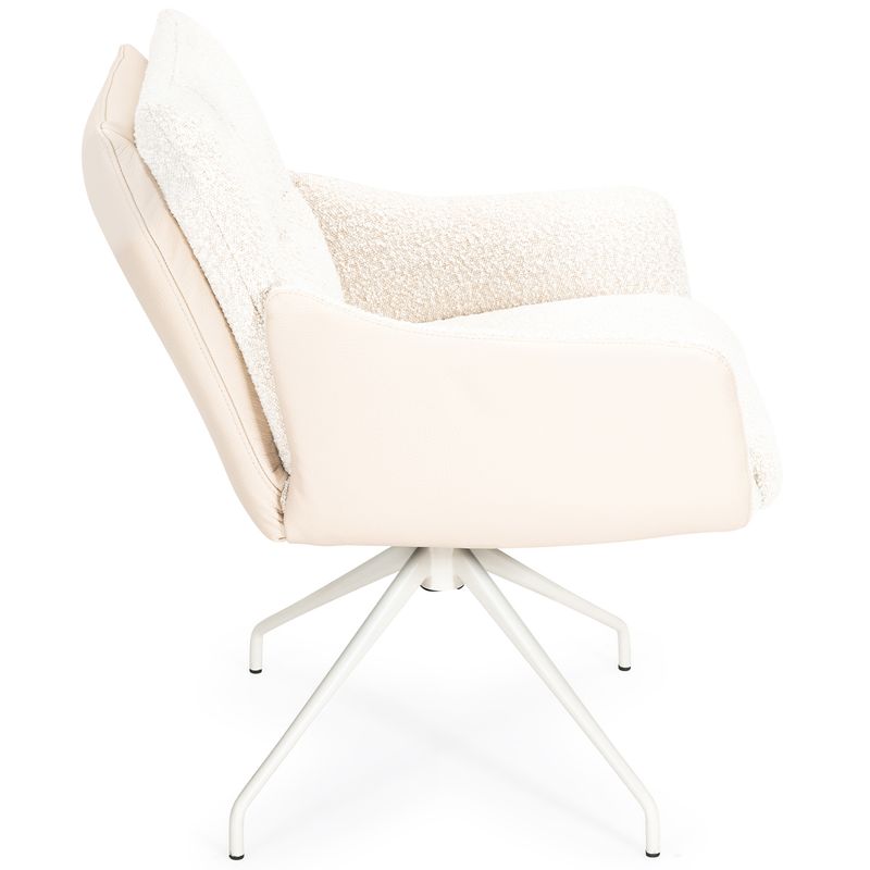 Astra 9262 spisestol med armlene, ergonomisk bevegelig rygg og sving