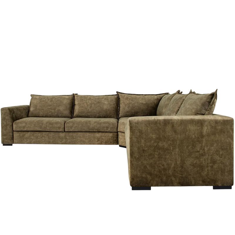 Chill hjørnesofa 275x275 cm – Adore Fuji velur