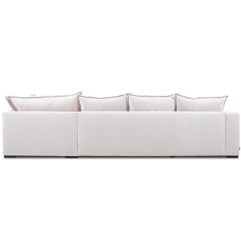 Chill stor hjørnesofa 3+3 345x345 cm – Adore Fuji velur 