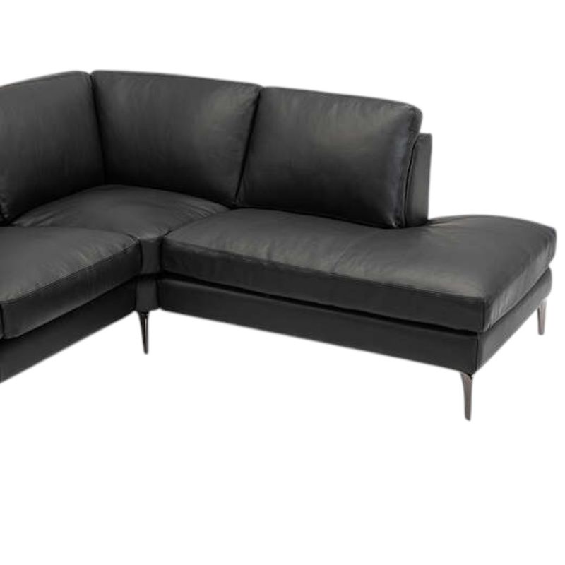 Una hjørnesofa i ekte skinn Madras Hud 247x208 cm- Velg farge