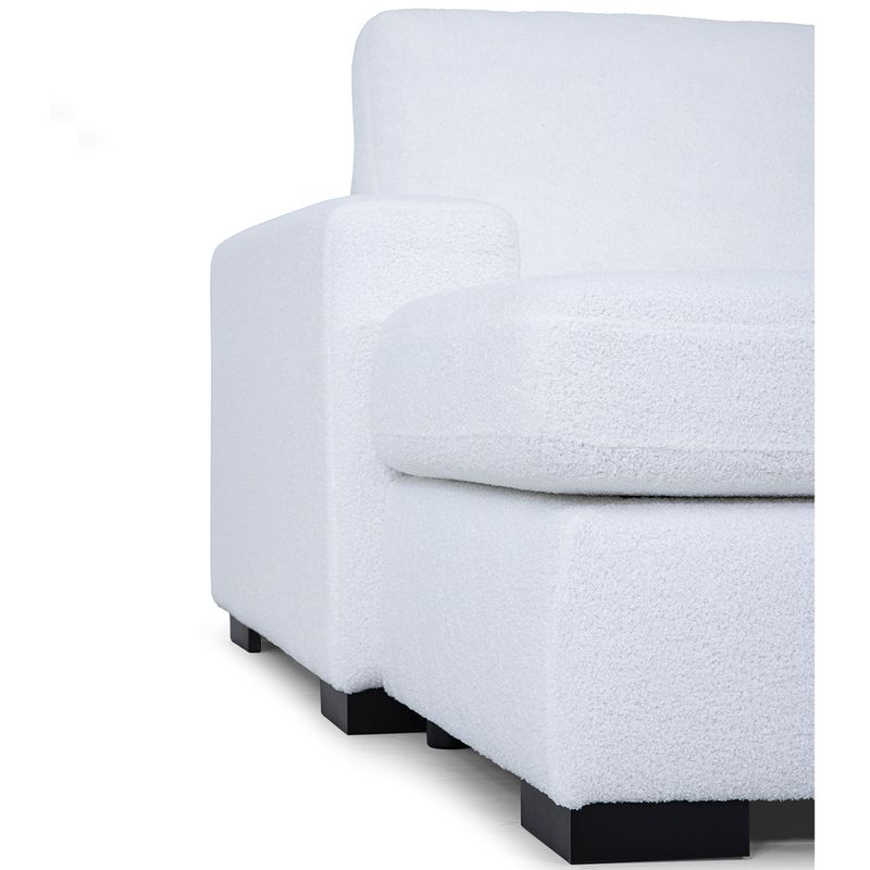 Manhattan Daybed 2XD Now or Never Boucle Teddy tekstil