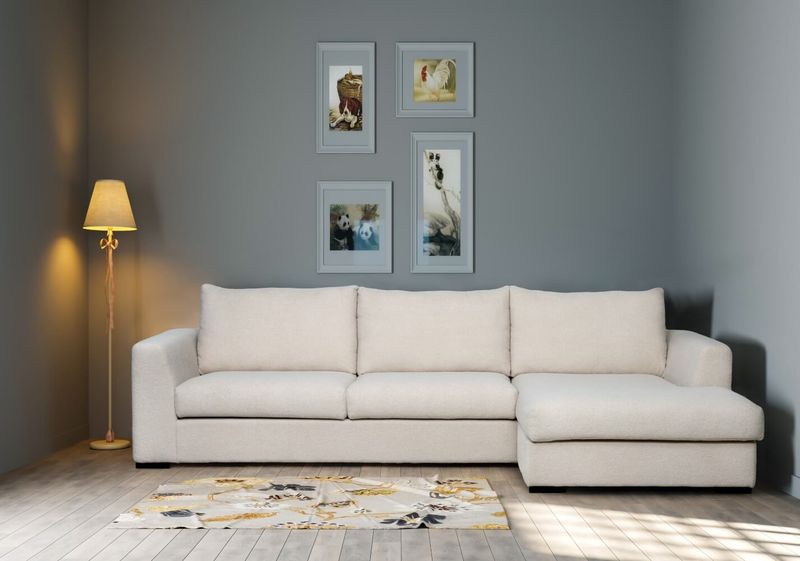 Chill Oppsett 1 sjeselong sofa 256x155cm Alpine Tekstil
