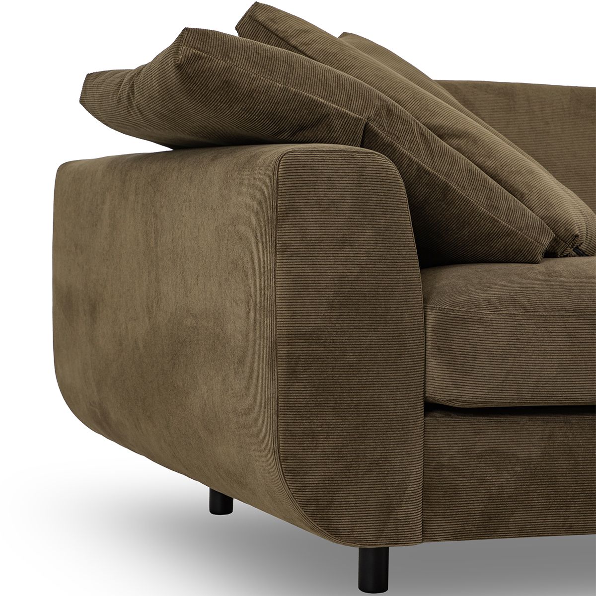 Motive 3,5 seter sofa 287 cm Wave cordfløyel tekstil