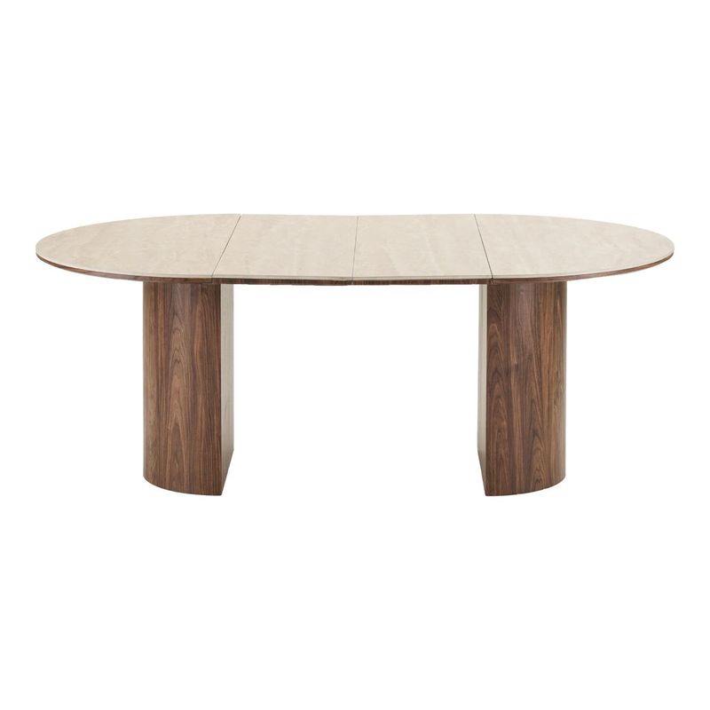 Delphi spisebord Ø120–200 cm med uttrekk – House Nordic
