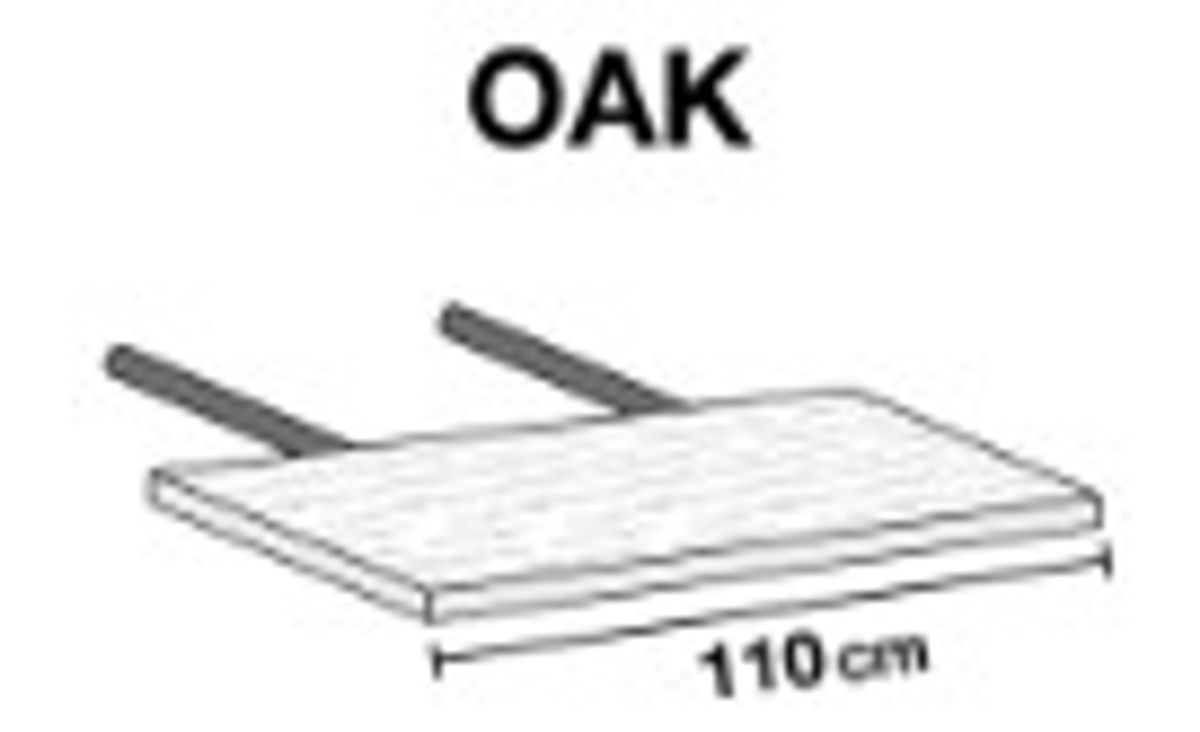 Havik illeggsplate 110x50cm | Skagen Studio