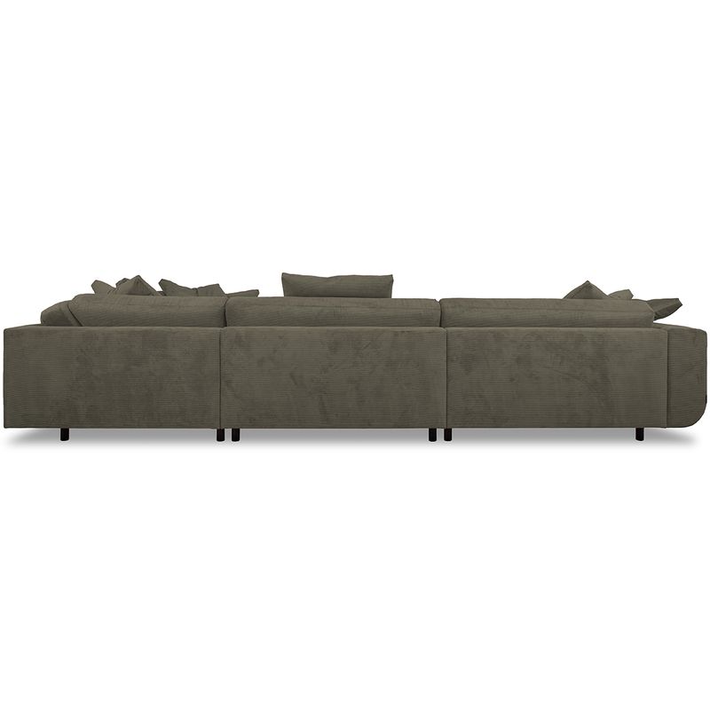 Motive Oppsett 51 UNI Hjørnesofa Wave Tekstil 383 x 262 cm