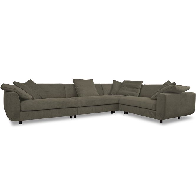 Hovedbilde Motive Oppsett 51 UNI Hjørnesofa Wave Tekstil 383 ...