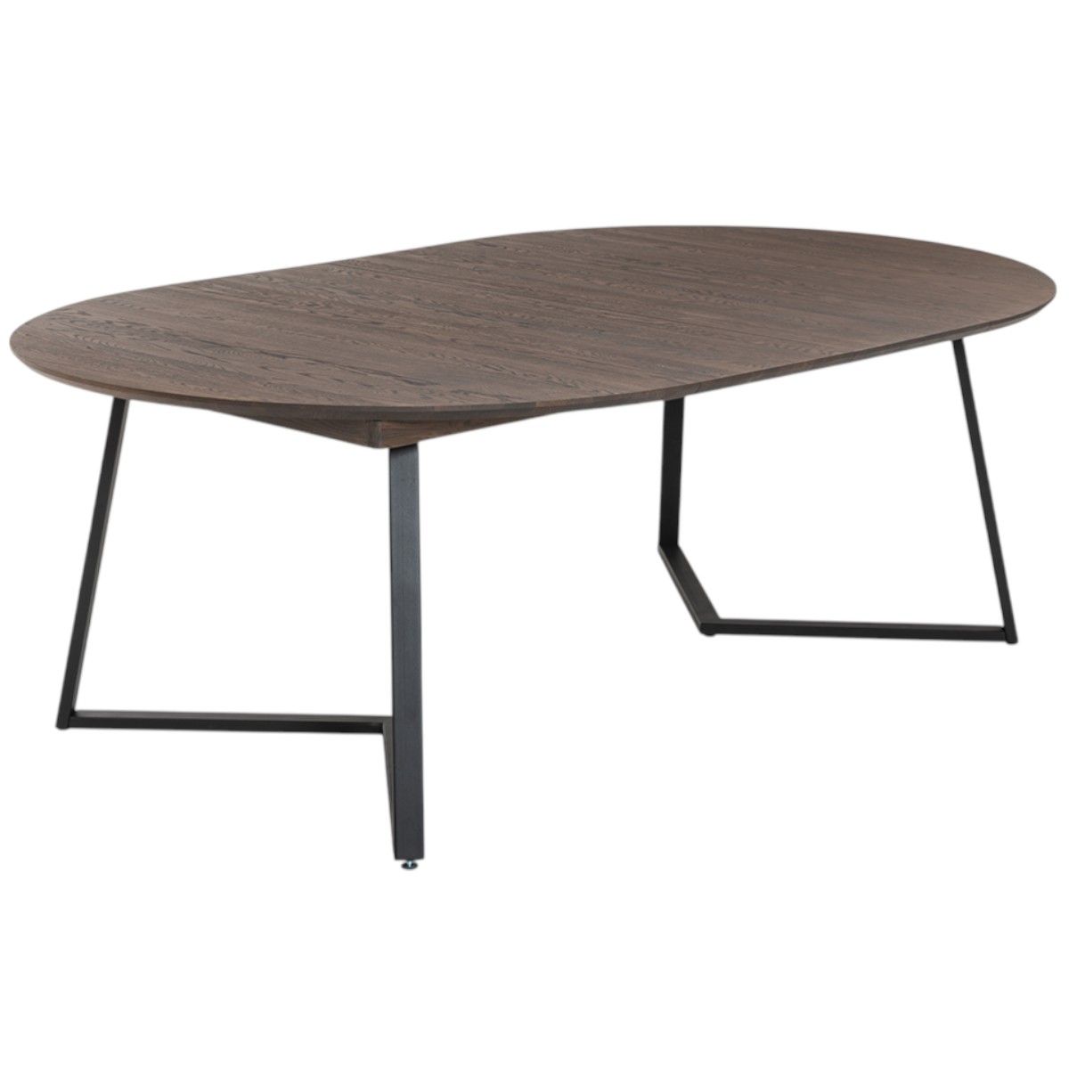 Form Spisebord Rundt Ø120 heltre eik med uttrekk | Skagen Studio