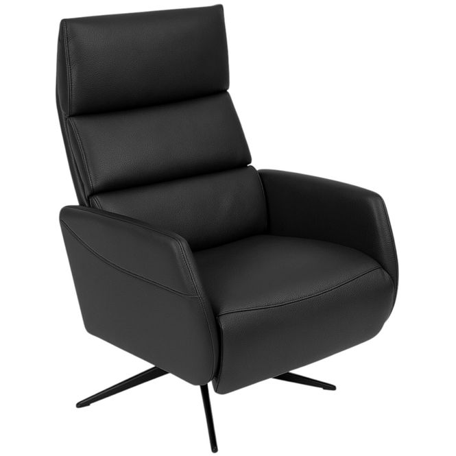 Hovedbilde Moe Recliner med integrert fothviler | Semianilin ...