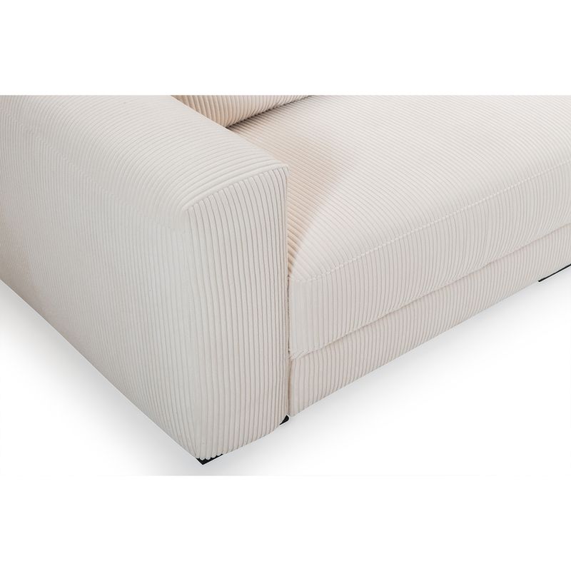 2389 Egholm Hjørnesofa åpen ende 336cm x 256cm modulbasert velg Ribcord cordfløyel tekstil