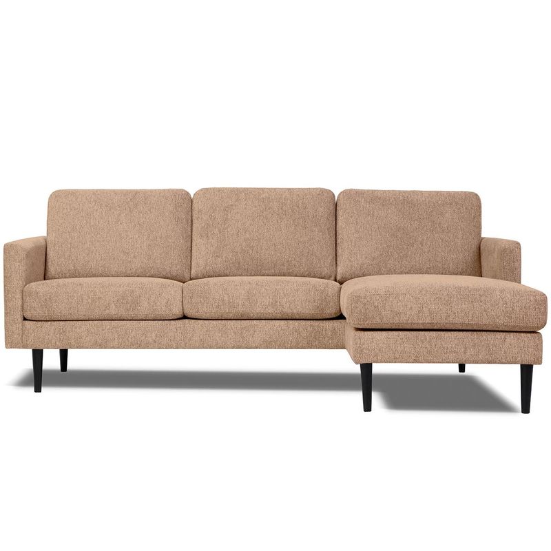 Ålesund sjeselongsofa Aragon GR-18 Wenge 205x141cm