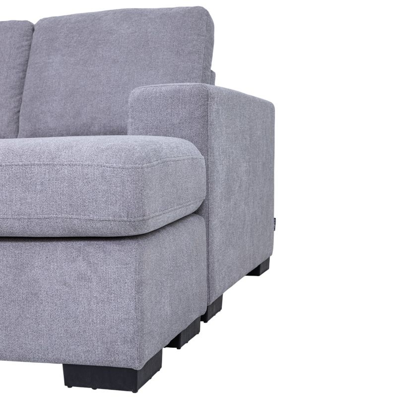 Vega Stor U-hjørnesofa vendbar 286x286cm - Storm tekstil