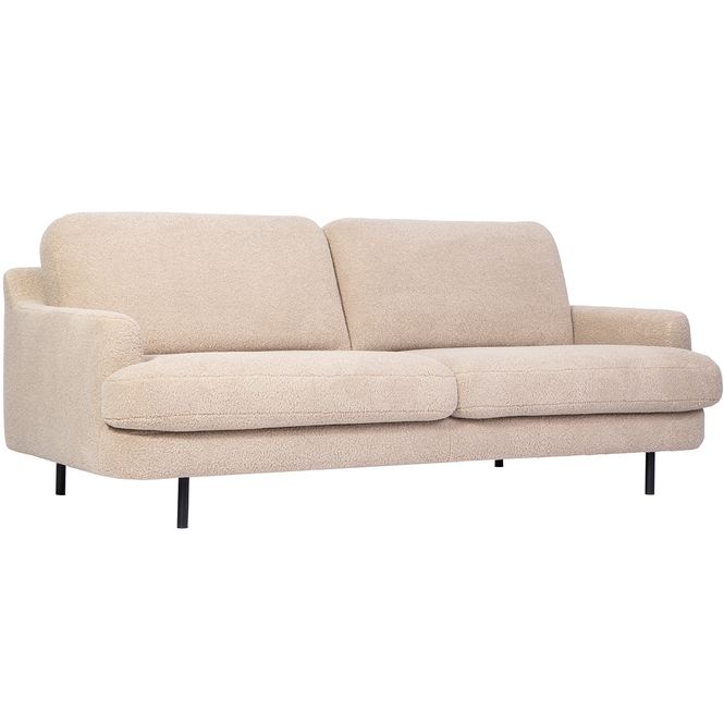 Hovedbilde Lara 3 seter sofa  | Bouclè tekstil | 219cm