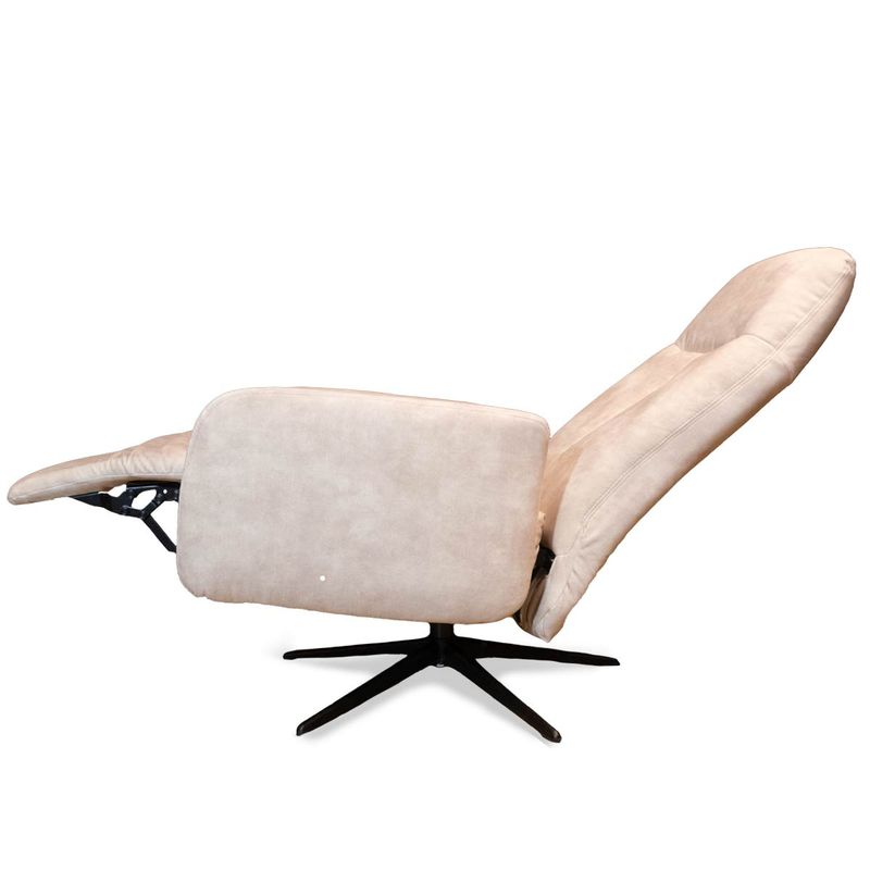 Bolt Recliner med integrert fothviler | Adore velur