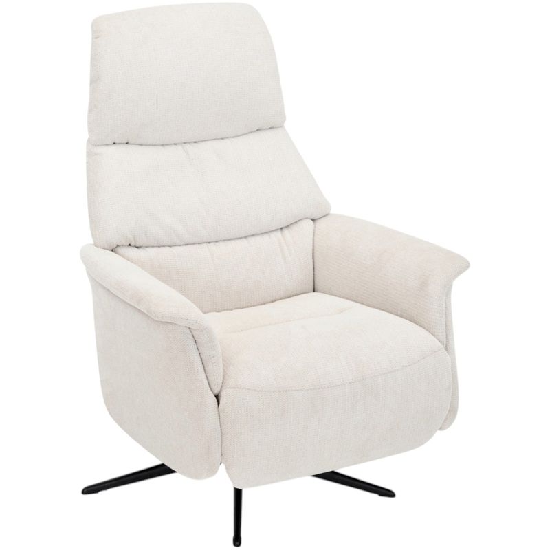 Eon XXL - Ekstra stor hvilestol i Mito tekstil med recliner og tilt