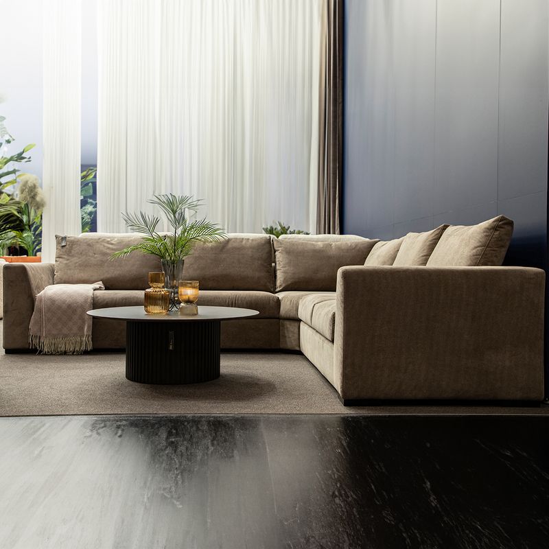 Chill hjørnesofa 315x275 cm - Wave tekstil